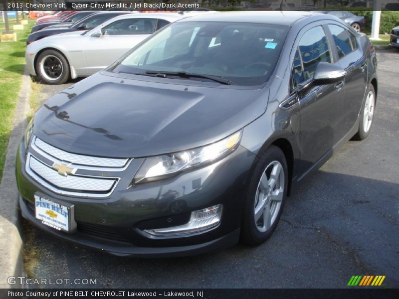 Cyber Gray Metallic / Jet Black/Dark Accents 2013 Chevrolet Volt