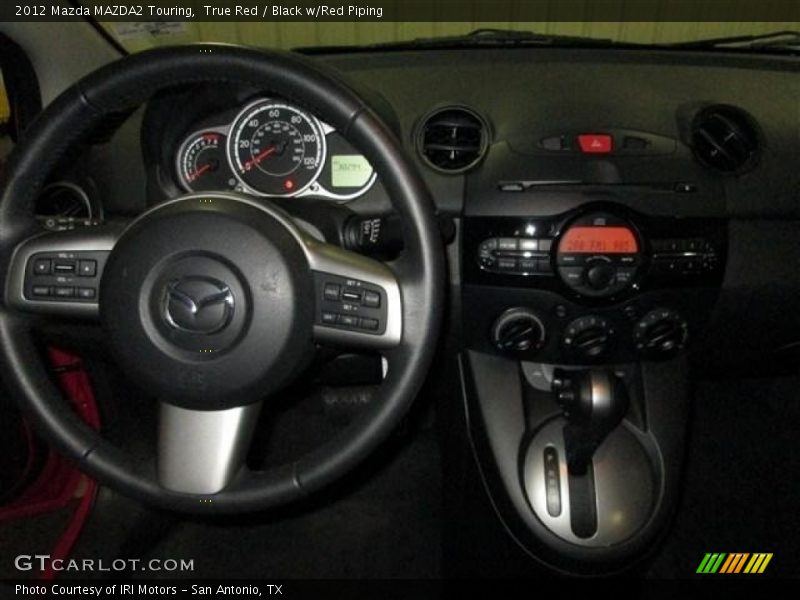 True Red / Black w/Red Piping 2012 Mazda MAZDA2 Touring