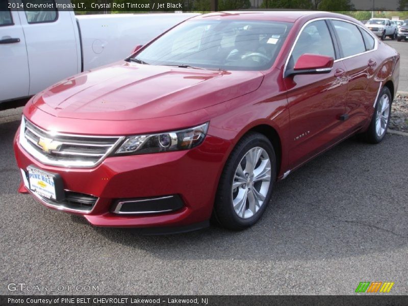 Crystal Red Tintcoat / Jet Black 2014 Chevrolet Impala LT