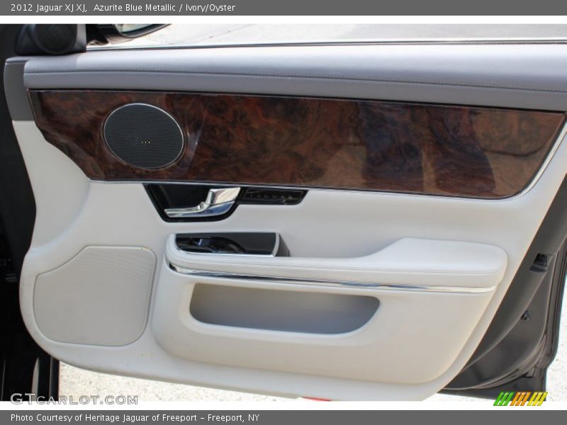 Azurite Blue Metallic / Ivory/Oyster 2012 Jaguar XJ XJ