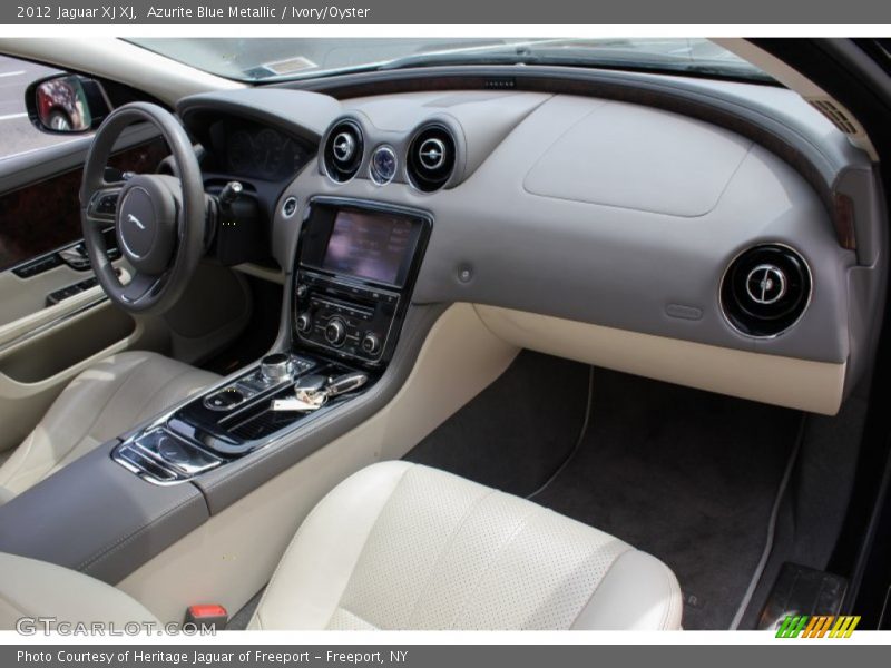 Azurite Blue Metallic / Ivory/Oyster 2012 Jaguar XJ XJ