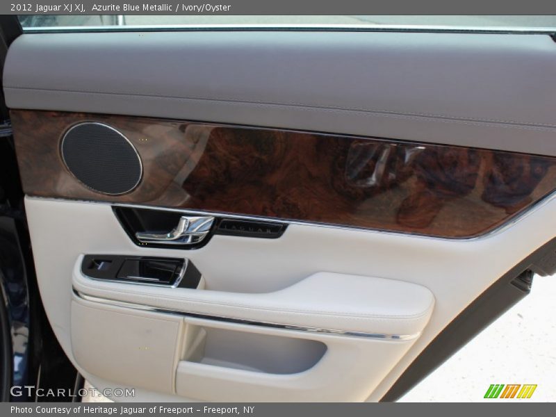 Azurite Blue Metallic / Ivory/Oyster 2012 Jaguar XJ XJ