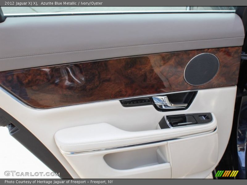 Azurite Blue Metallic / Ivory/Oyster 2012 Jaguar XJ XJ