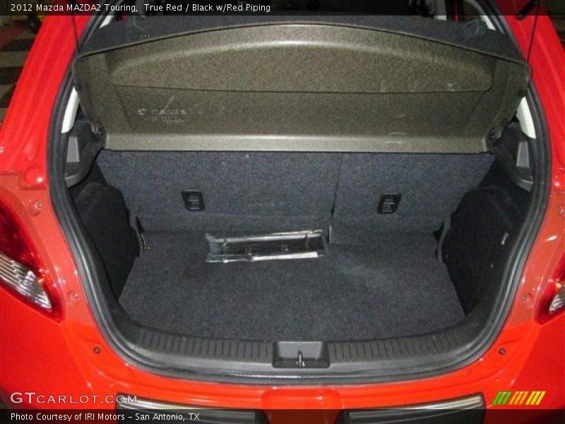 True Red / Black w/Red Piping 2012 Mazda MAZDA2 Touring