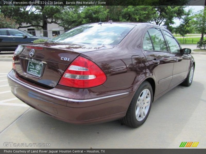 Barolo Red Metallic / Stone 2006 Mercedes-Benz E 320 CDI Sedan