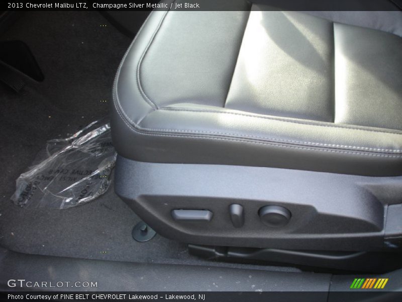 Champagne Silver Metallic / Jet Black 2013 Chevrolet Malibu LTZ