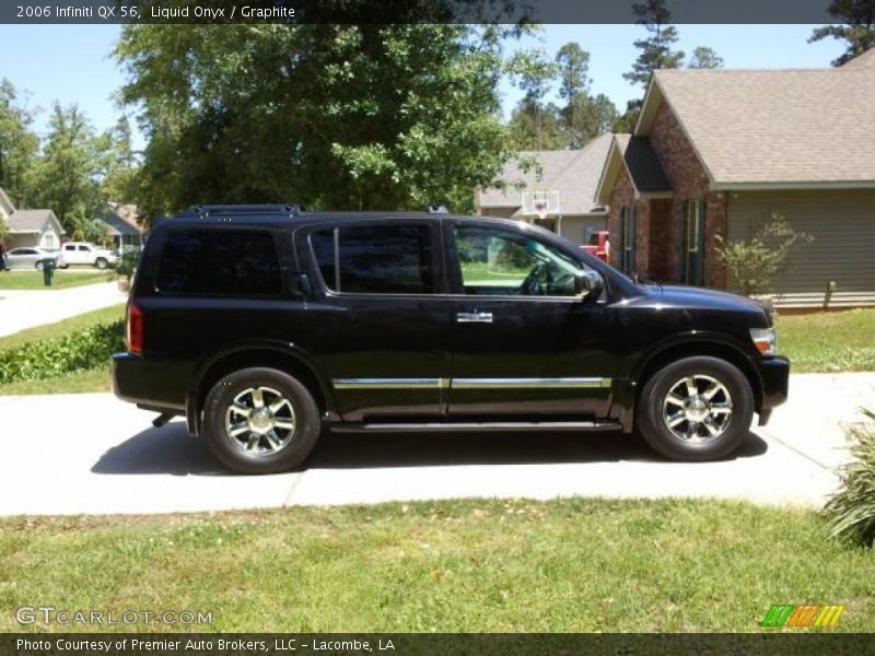 Liquid Onyx / Graphite 2006 Infiniti QX 56