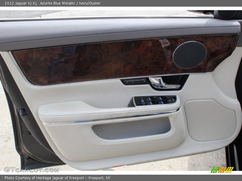 Azurite Blue Metallic / Ivory/Oyster 2012 Jaguar XJ XJ