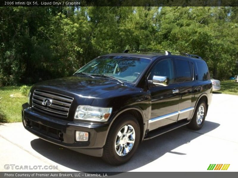 Liquid Onyx / Graphite 2006 Infiniti QX 56