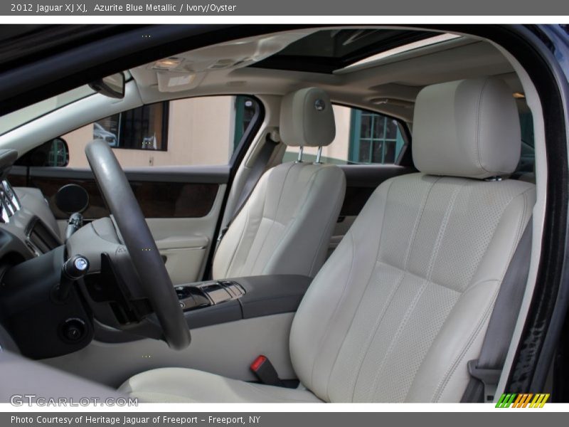 Azurite Blue Metallic / Ivory/Oyster 2012 Jaguar XJ XJ