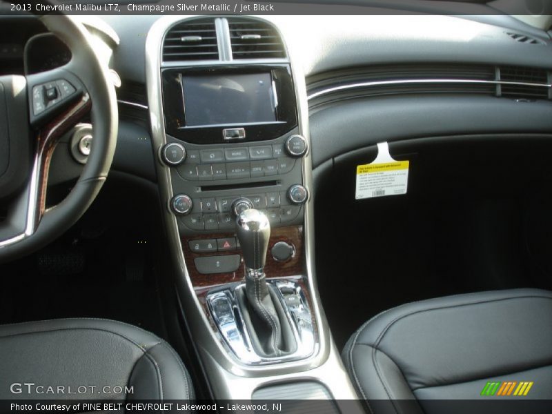 Champagne Silver Metallic / Jet Black 2013 Chevrolet Malibu LTZ
