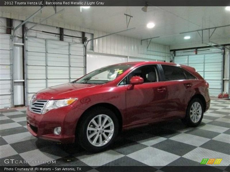 Barcelona Red Metallic / Light Gray 2012 Toyota Venza LE