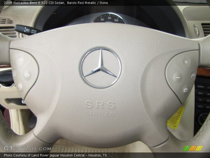 Barolo Red Metallic / Stone 2006 Mercedes-Benz E 320 CDI Sedan