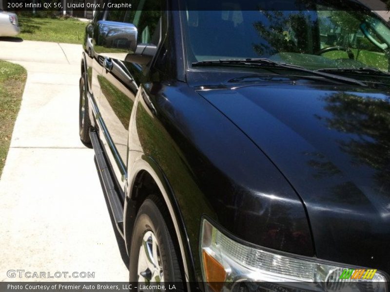 Liquid Onyx / Graphite 2006 Infiniti QX 56