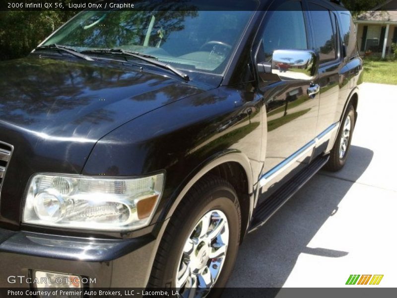 Liquid Onyx / Graphite 2006 Infiniti QX 56