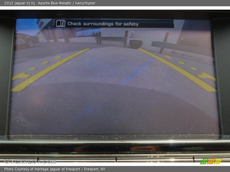 Azurite Blue Metallic / Ivory/Oyster 2012 Jaguar XJ XJ