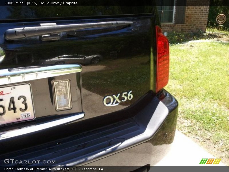 Liquid Onyx / Graphite 2006 Infiniti QX 56