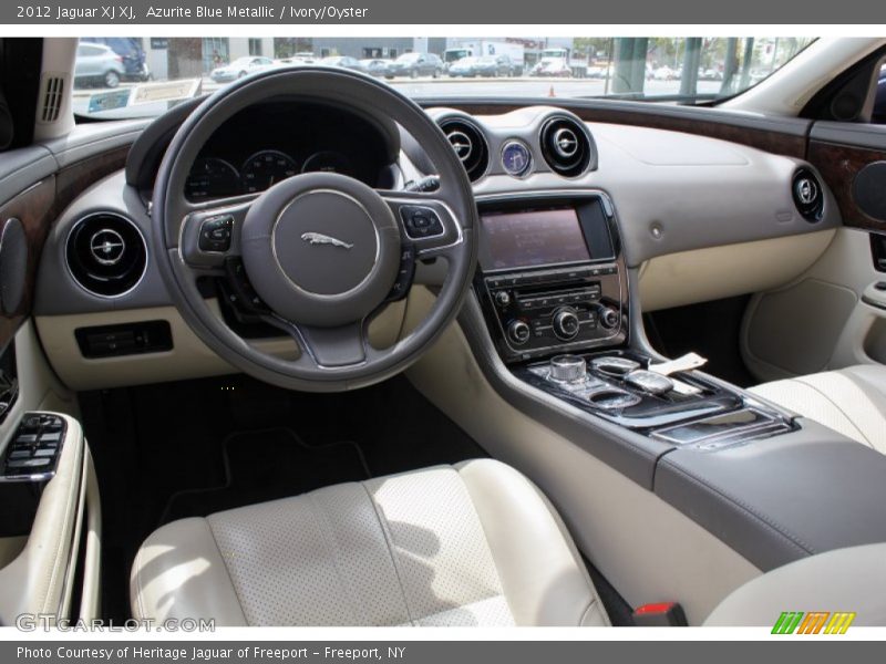 Azurite Blue Metallic / Ivory/Oyster 2012 Jaguar XJ XJ