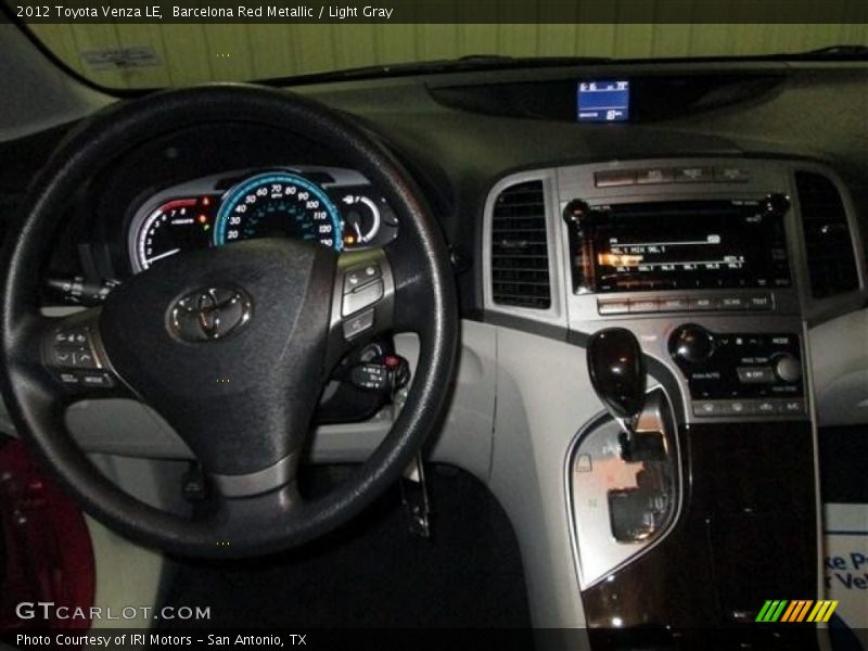 Barcelona Red Metallic / Light Gray 2012 Toyota Venza LE