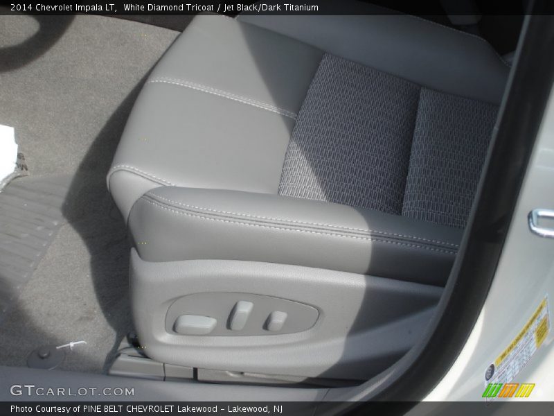 White Diamond Tricoat / Jet Black/Dark Titanium 2014 Chevrolet Impala LT