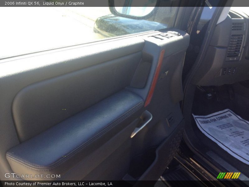 Liquid Onyx / Graphite 2006 Infiniti QX 56