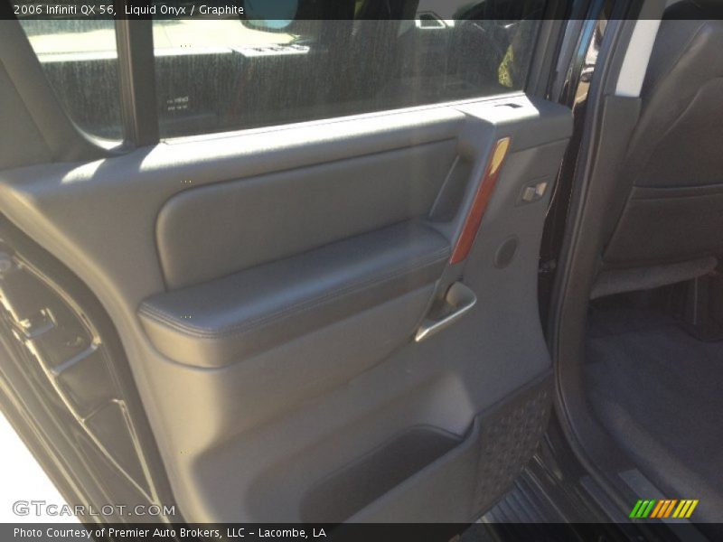 Liquid Onyx / Graphite 2006 Infiniti QX 56