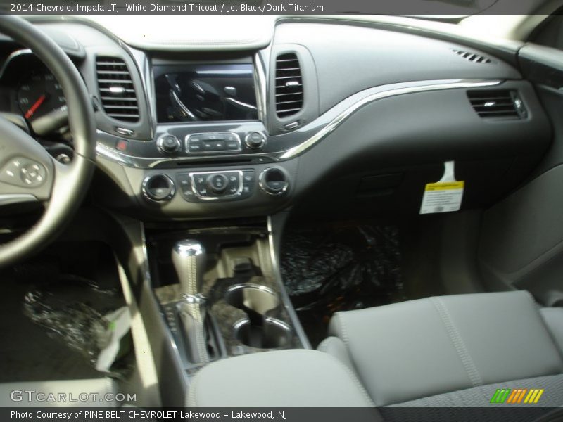 White Diamond Tricoat / Jet Black/Dark Titanium 2014 Chevrolet Impala LT