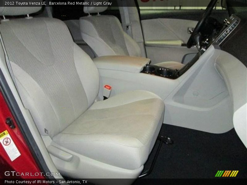Barcelona Red Metallic / Light Gray 2012 Toyota Venza LE