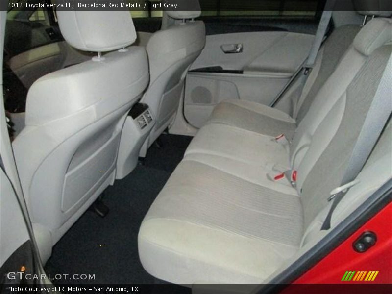 Barcelona Red Metallic / Light Gray 2012 Toyota Venza LE