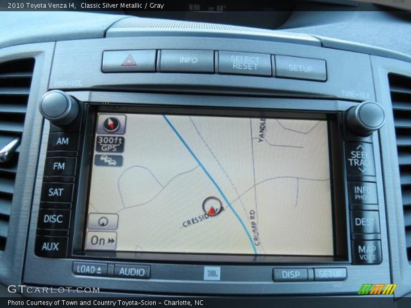Navigation of 2010 Venza I4