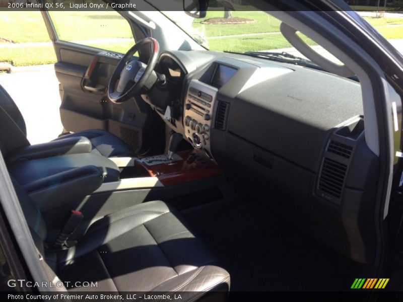Liquid Onyx / Graphite 2006 Infiniti QX 56