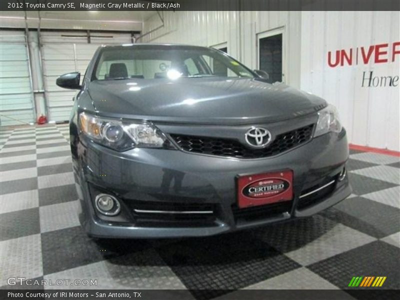Magnetic Gray Metallic / Black/Ash 2012 Toyota Camry SE