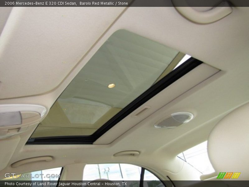 Sunroof of 2006 E 320 CDI Sedan