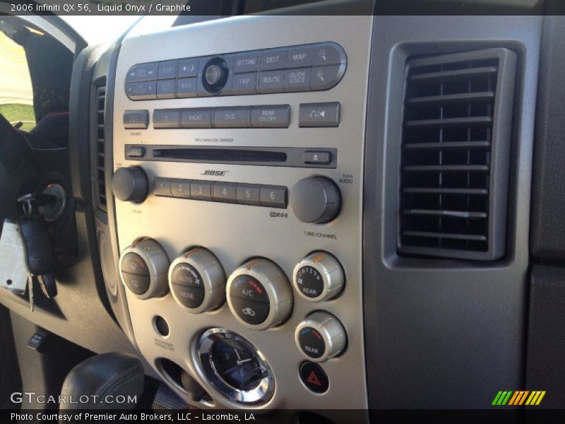 Liquid Onyx / Graphite 2006 Infiniti QX 56