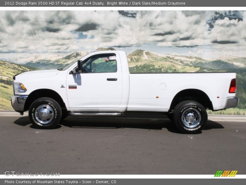  2012 Ram 3500 HD ST Regular Cab 4x4 Dually Bright White