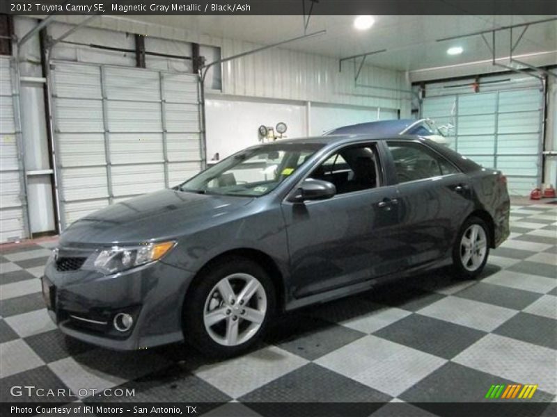 Magnetic Gray Metallic / Black/Ash 2012 Toyota Camry SE