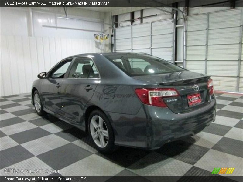 Magnetic Gray Metallic / Black/Ash 2012 Toyota Camry SE