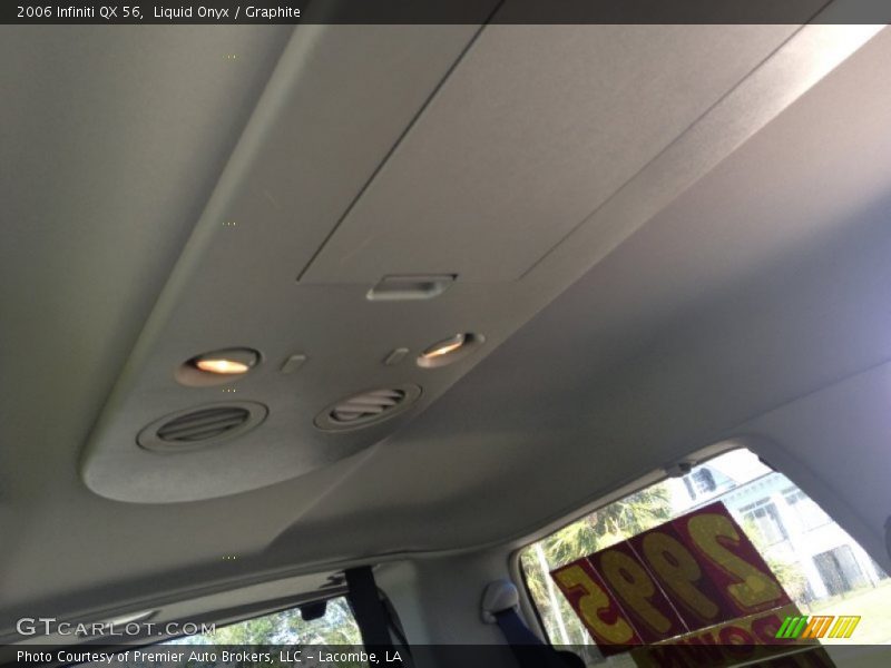 Liquid Onyx / Graphite 2006 Infiniti QX 56
