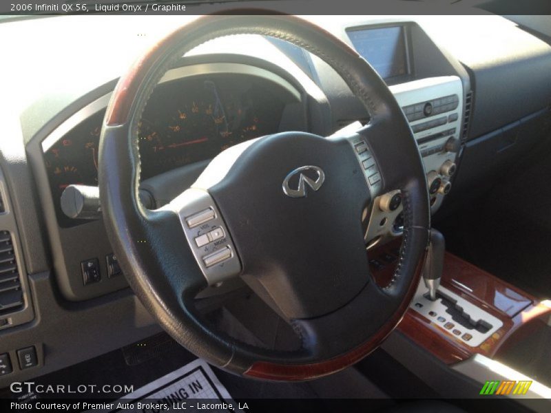 Liquid Onyx / Graphite 2006 Infiniti QX 56