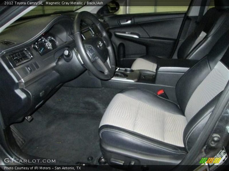 Magnetic Gray Metallic / Black/Ash 2012 Toyota Camry SE