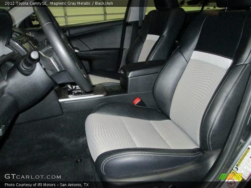 Magnetic Gray Metallic / Black/Ash 2012 Toyota Camry SE