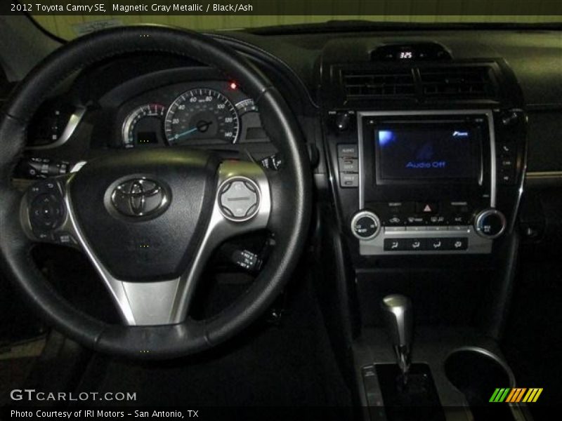 Magnetic Gray Metallic / Black/Ash 2012 Toyota Camry SE