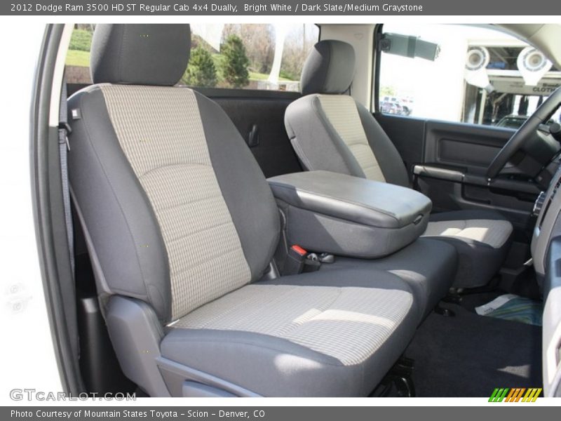 Front Seat of 2012 Ram 3500 HD ST Regular Cab 4x4 Dually