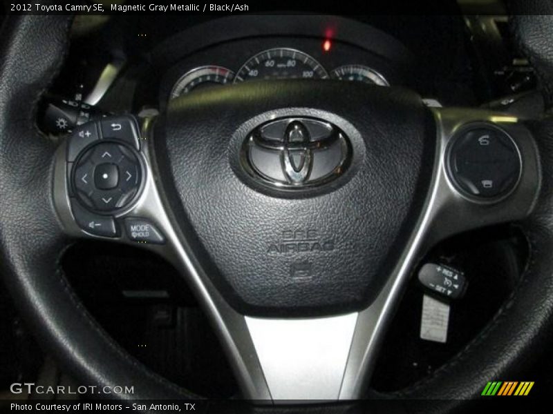 Magnetic Gray Metallic / Black/Ash 2012 Toyota Camry SE
