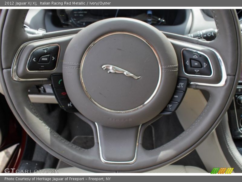 Italian Racing Red Metallic / Ivory/Oyster 2012 Jaguar XJ XJ