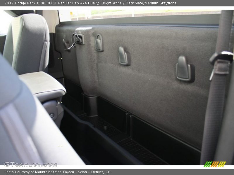 Bright White / Dark Slate/Medium Graystone 2012 Dodge Ram 3500 HD ST Regular Cab 4x4 Dually