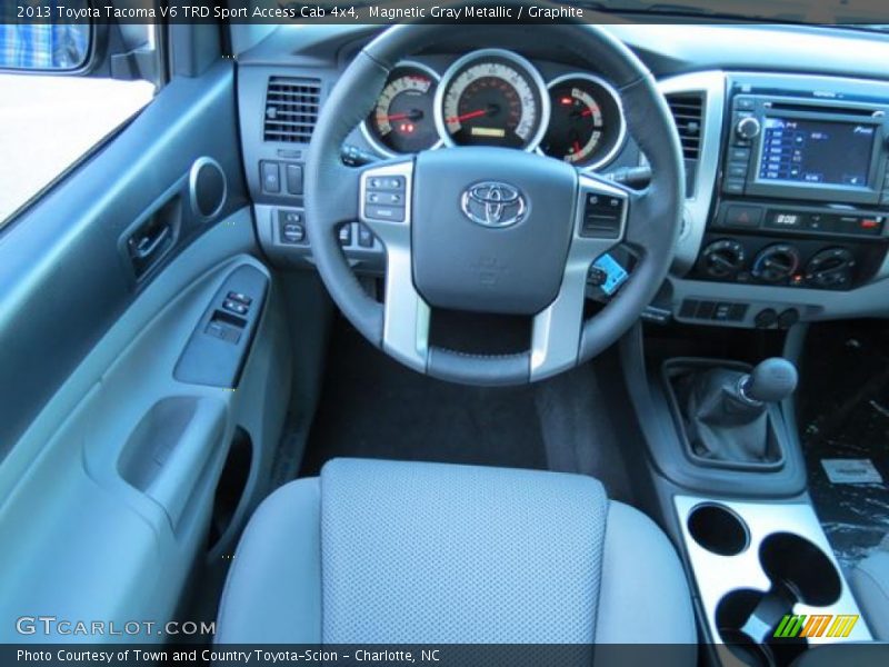 Magnetic Gray Metallic / Graphite 2013 Toyota Tacoma V6 TRD Sport Access Cab 4x4