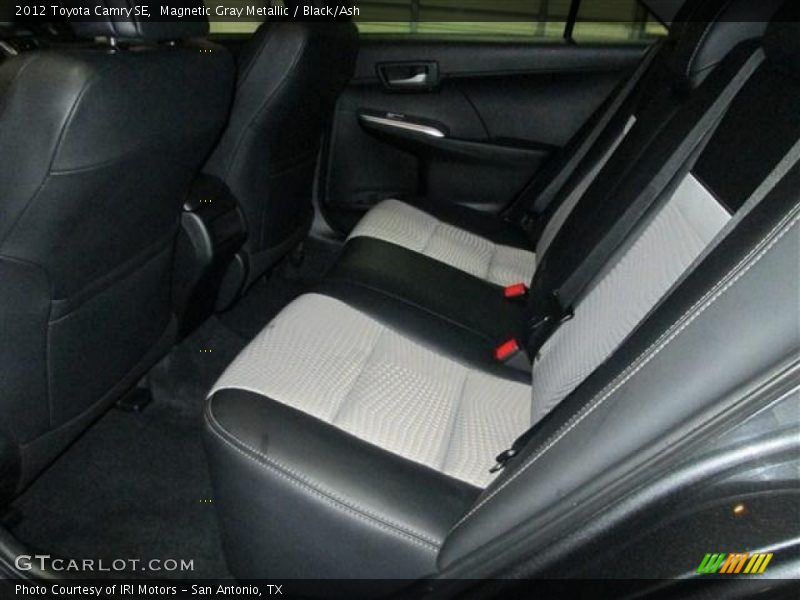 Magnetic Gray Metallic / Black/Ash 2012 Toyota Camry SE
