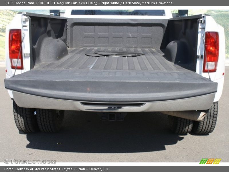 Bright White / Dark Slate/Medium Graystone 2012 Dodge Ram 3500 HD ST Regular Cab 4x4 Dually