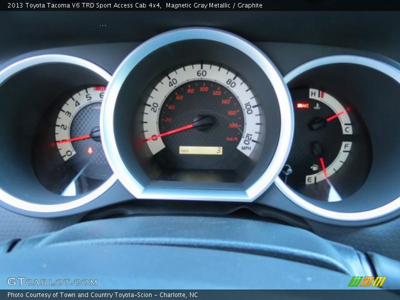  2013 Tacoma V6 TRD Sport Access Cab 4x4 V6 TRD Sport Access Cab 4x4 Gauges